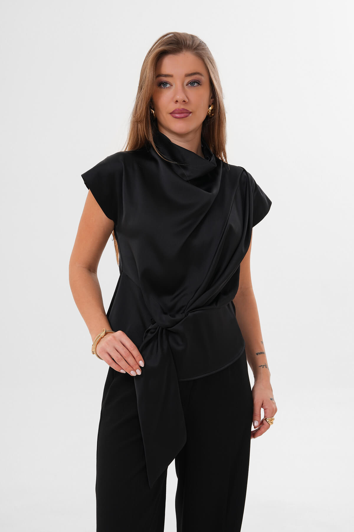 Bluz MDG-25-D-84 Siyah - 2