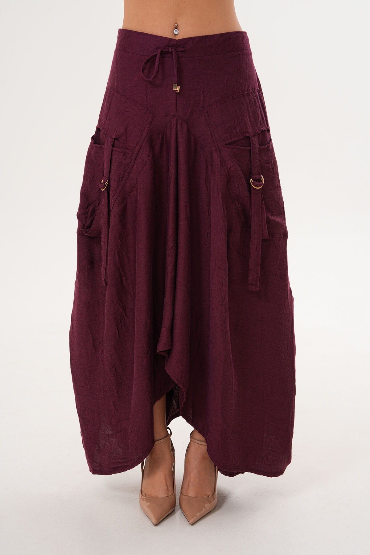 Cep Tokalı Batı Etek MDG-25-D-88 Bordo - 2