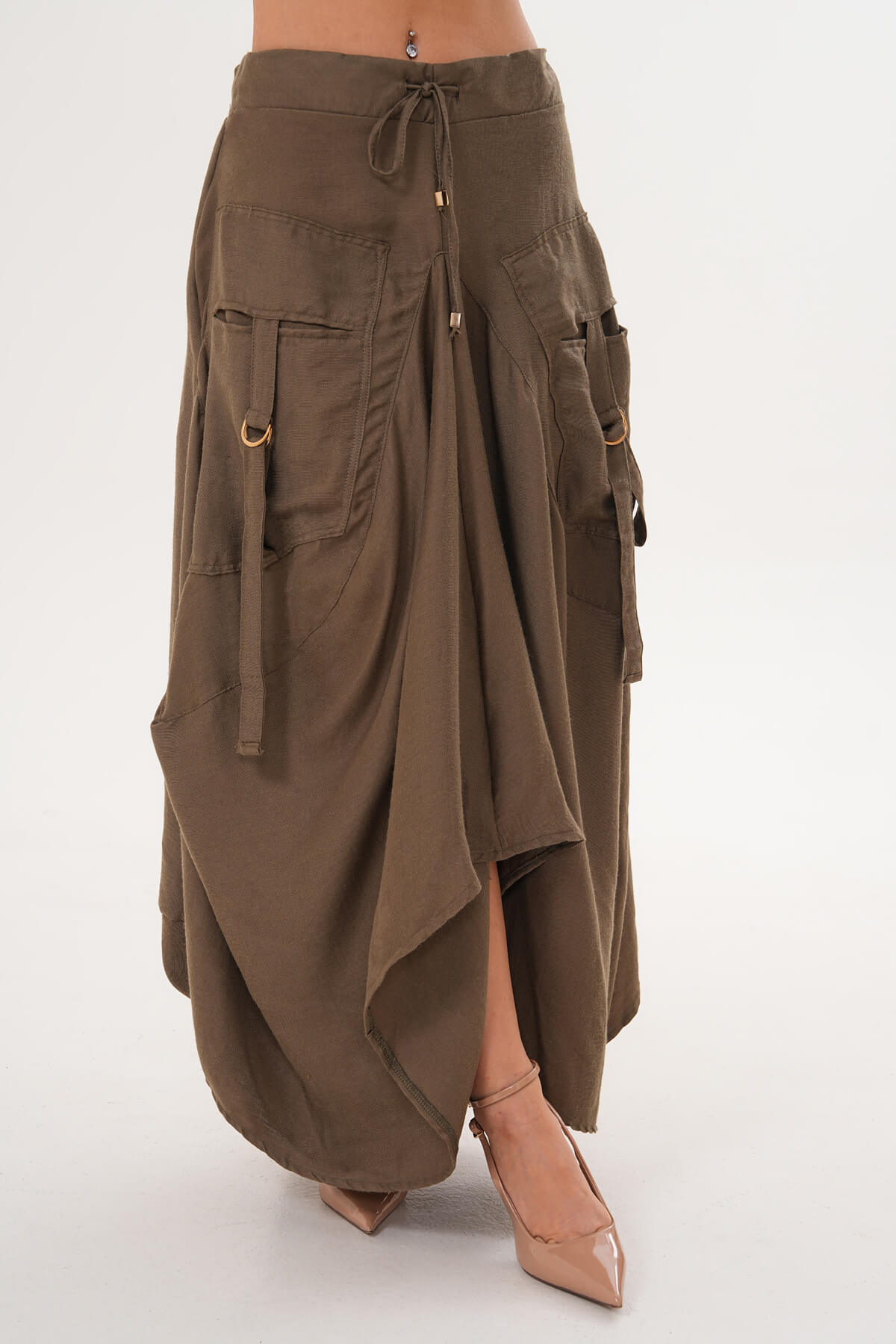 Cep Tokalı Batı Etek MDG-25-D-88 Haki - 2