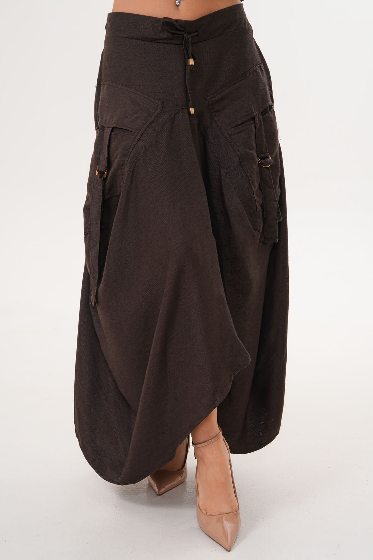 Cep Tokalı Batı Etek MDG-25-D-88 Kahverengi - 2