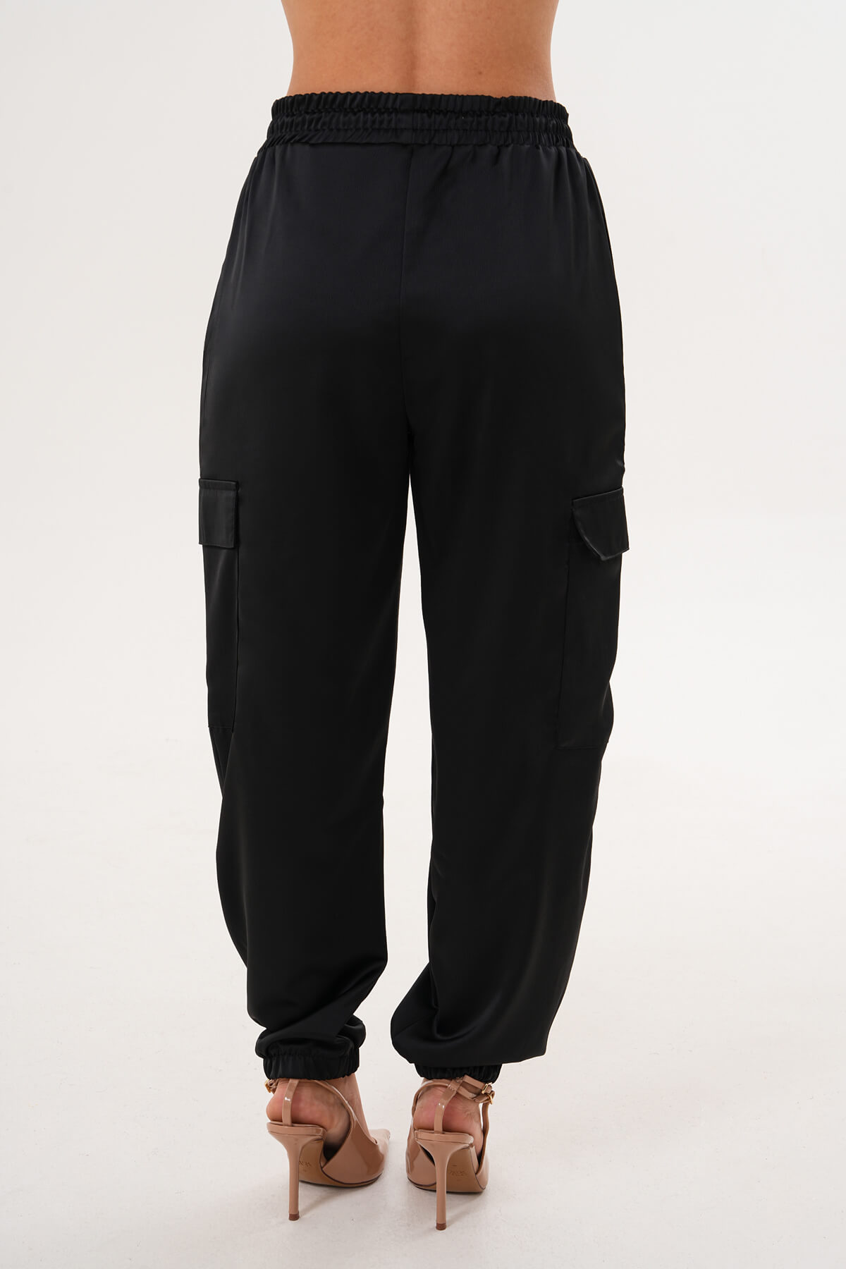 Cepli Pantolon MDG-25-D-98-P Siyah - 4