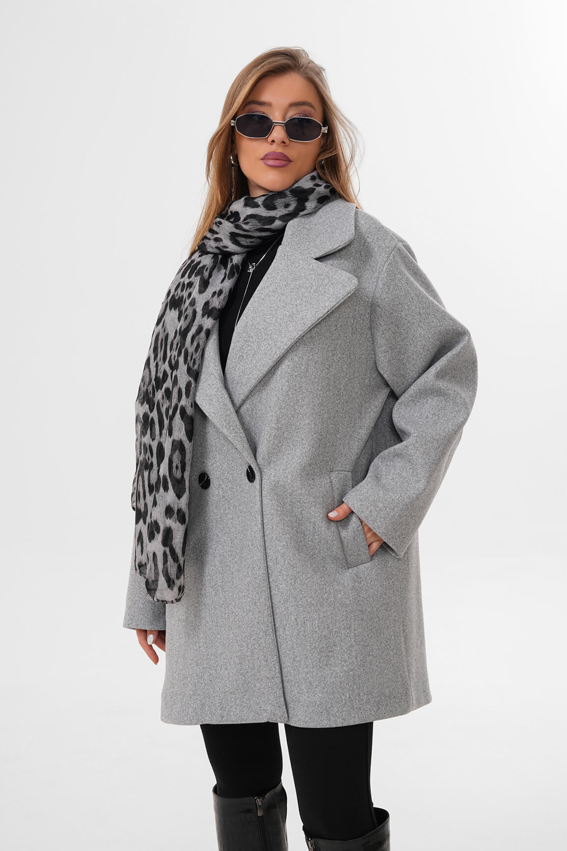 Kısa Kaban MDG-ALTY-1008 Gri - 1