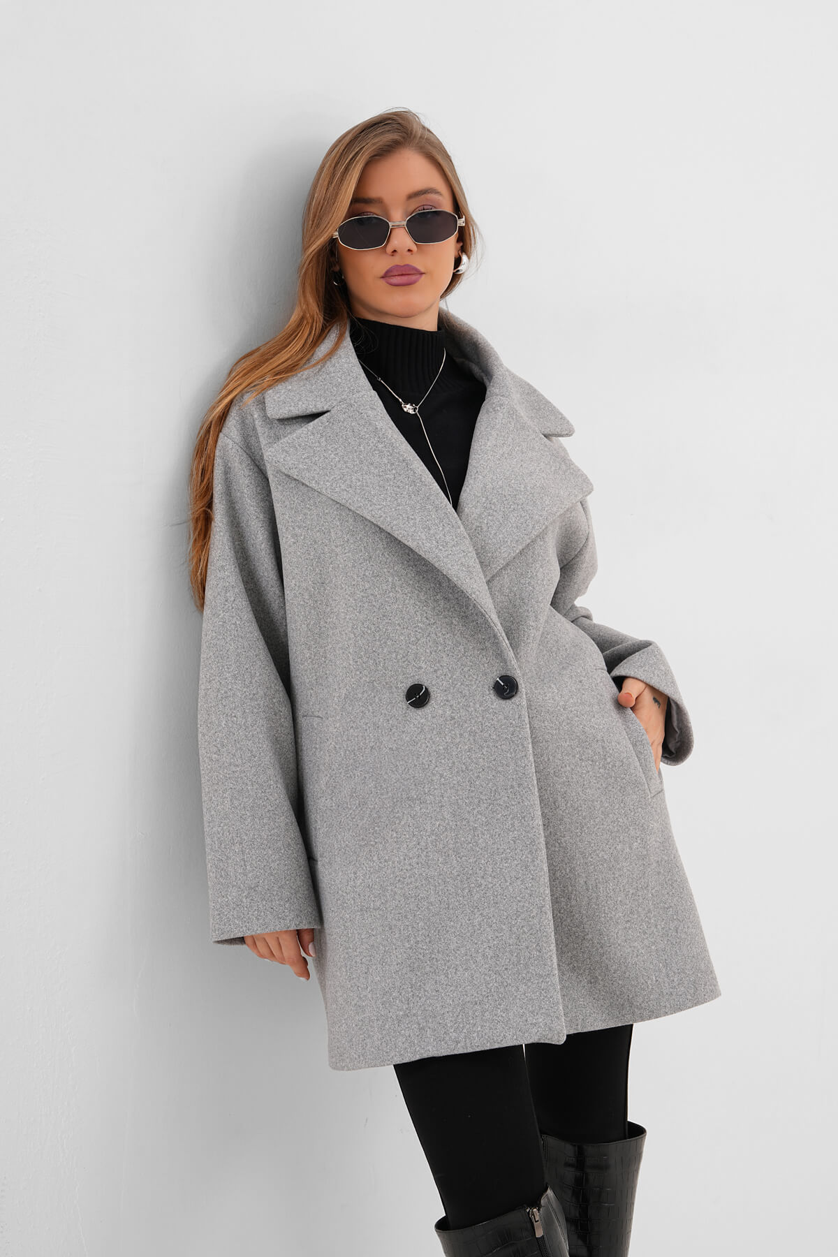 Kısa Kaban MDG-ALTY-1008 Gri - 2