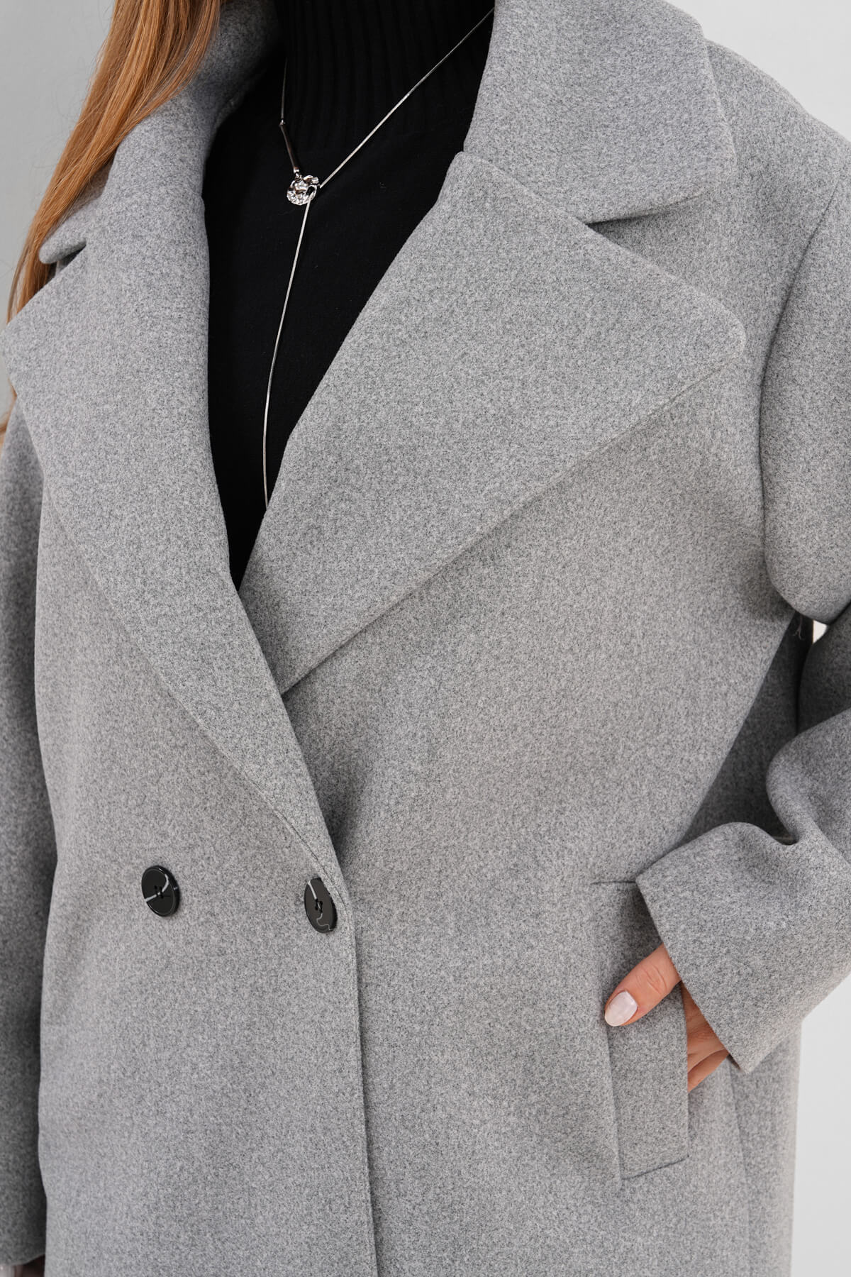 Kısa Kaban MDG-ALTY-1008 Gri - 3