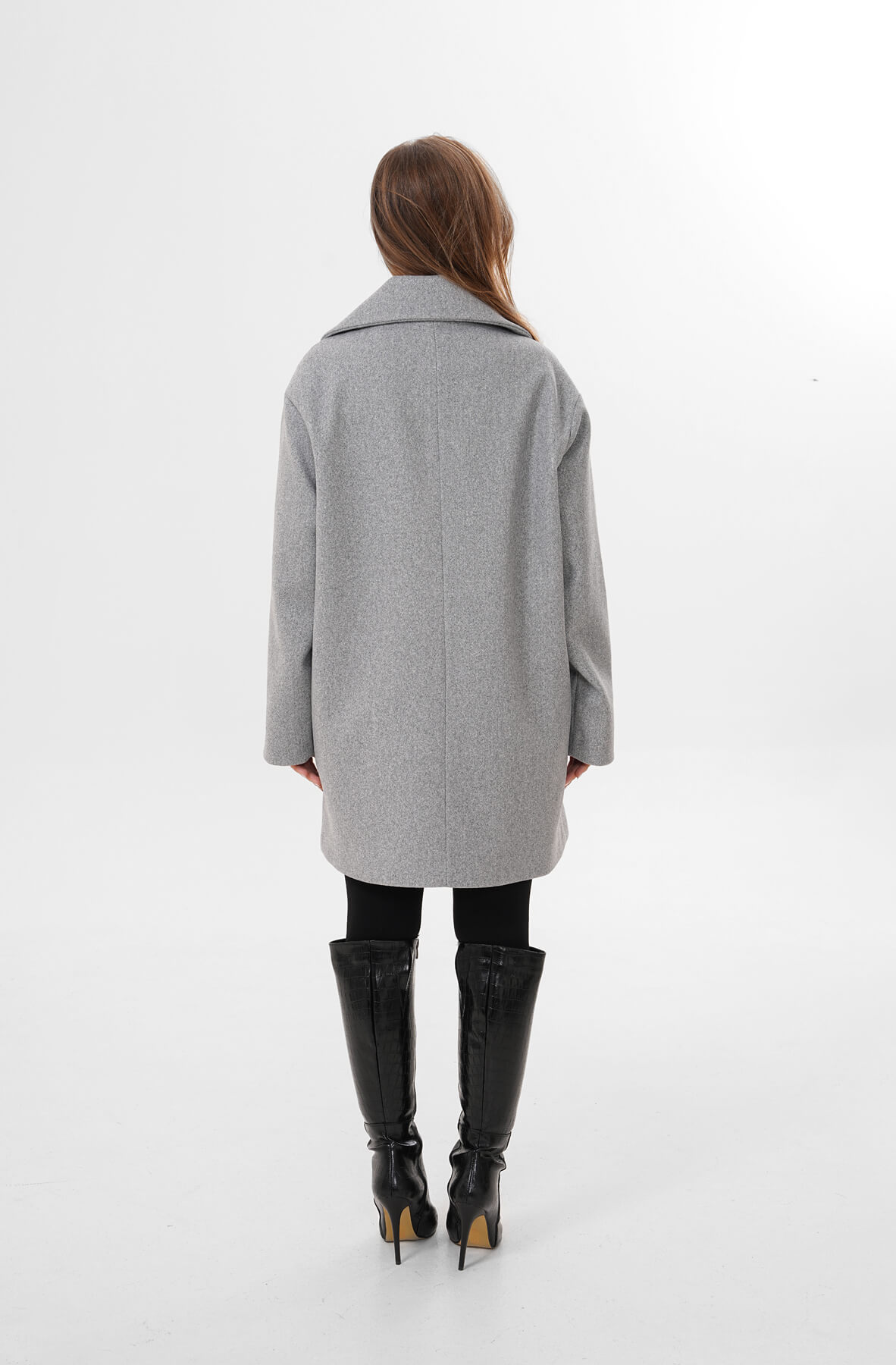 Kısa Kaban MDG-ALTY-1008 Gri - 4