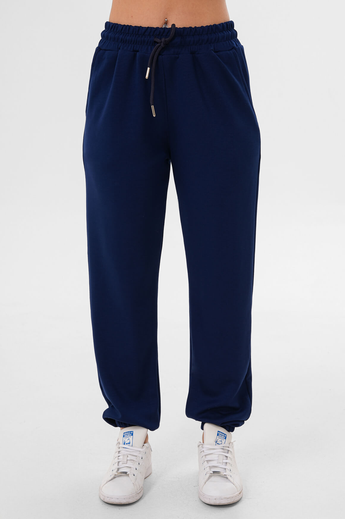 Paça Lastikli Jager Eşofman Altı MDG-6679 Lacivert - 3