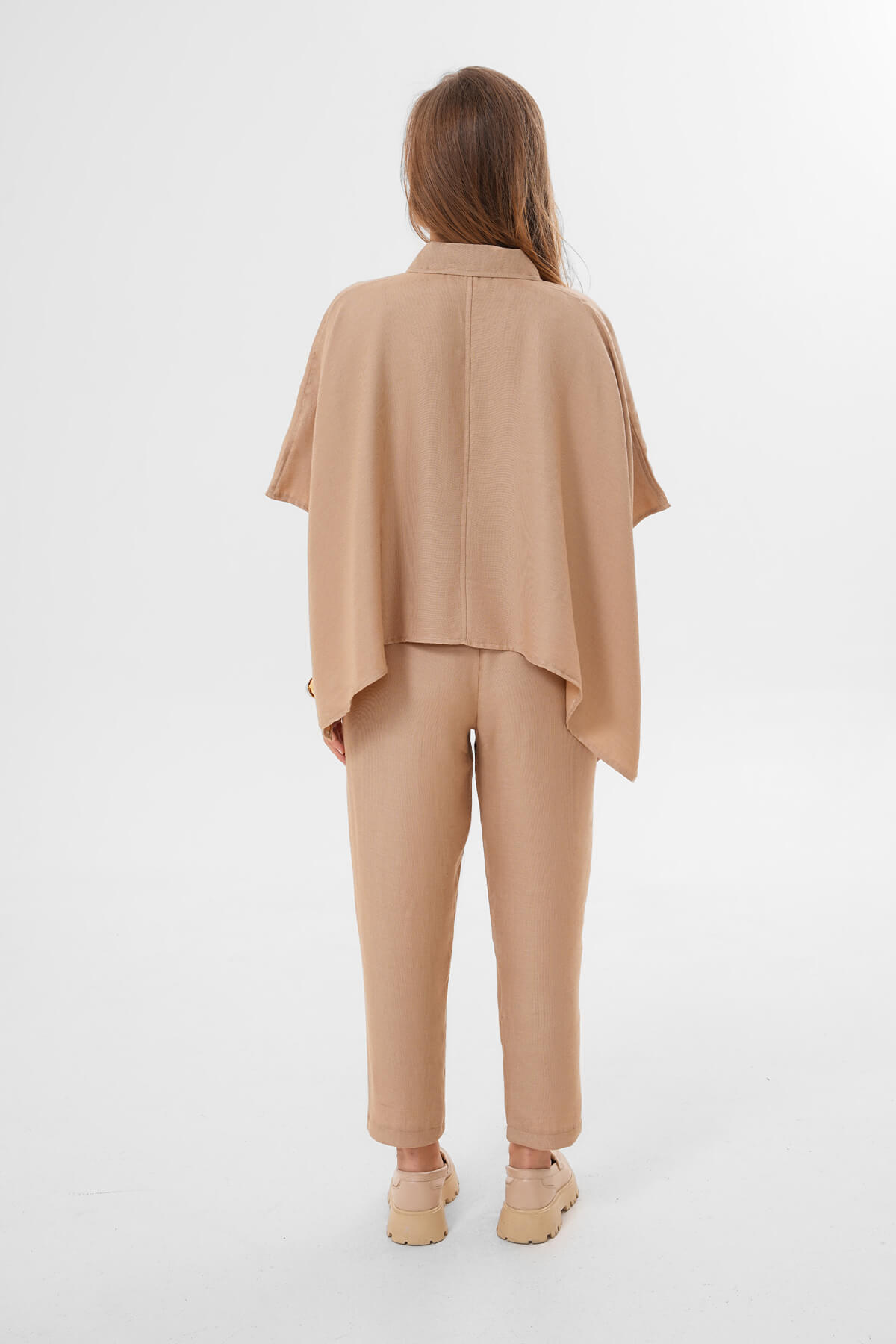 Pantolon MDG-25-D-103 Bej - 4