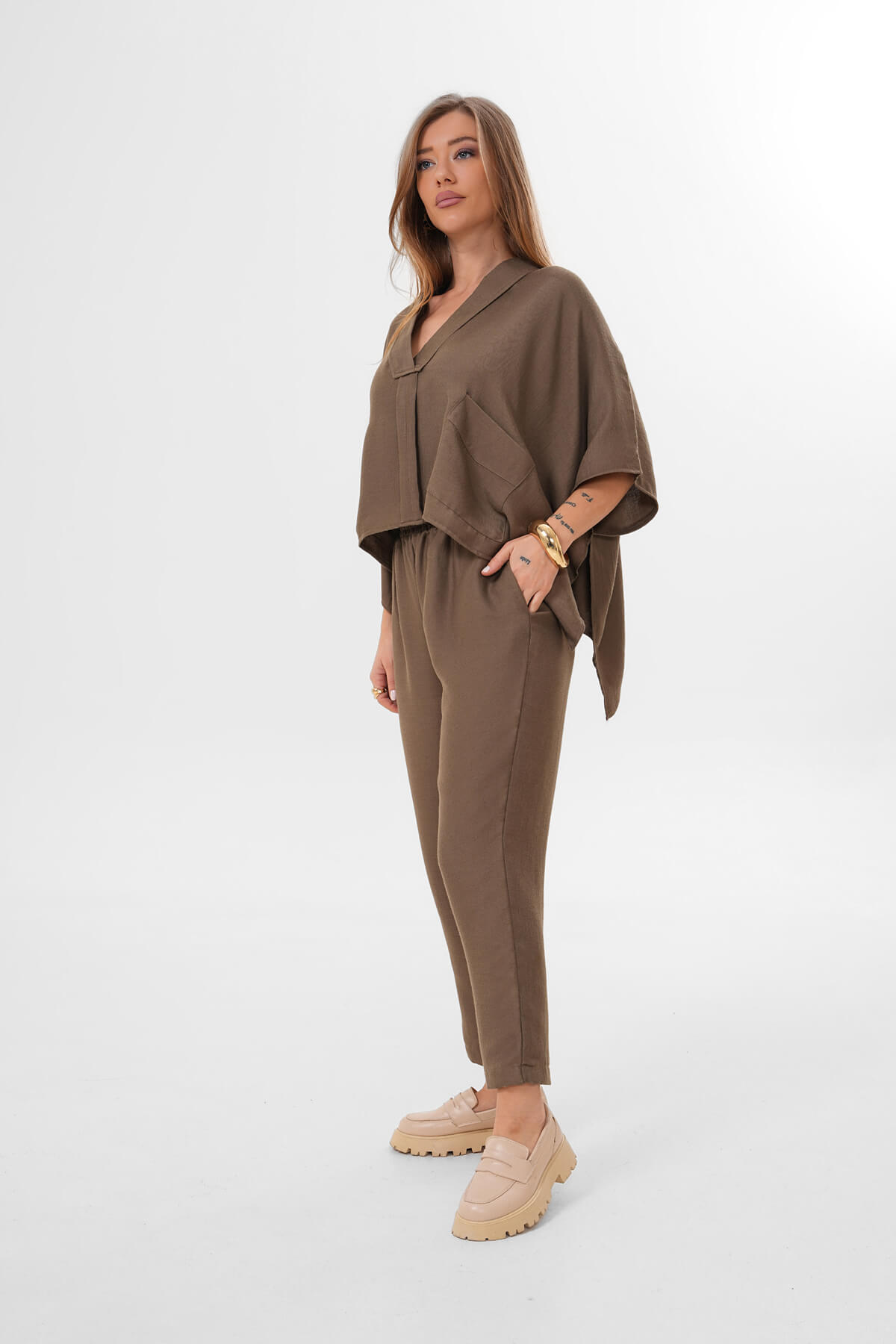 Pantolon MDG-25-D-103 Haki 