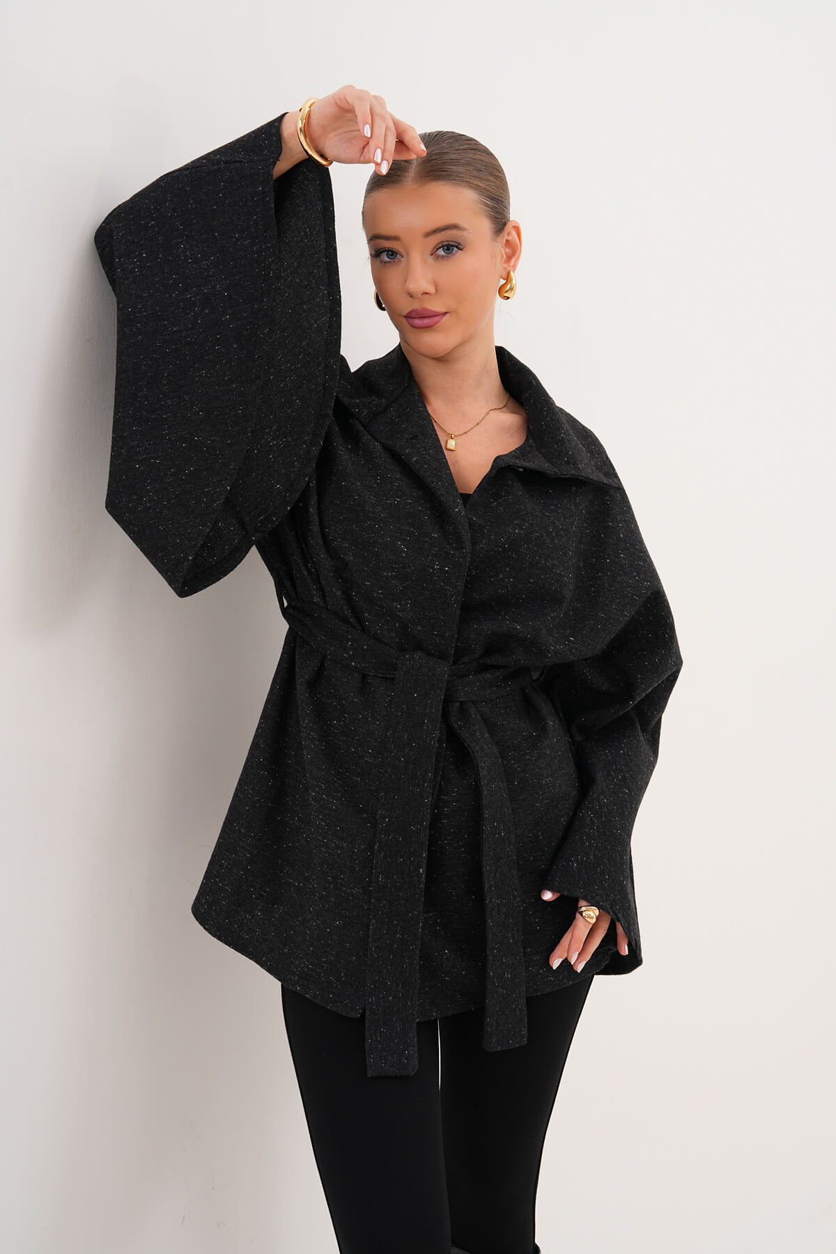 Pelerin MDG-ALTY-2101 Siyah - 2