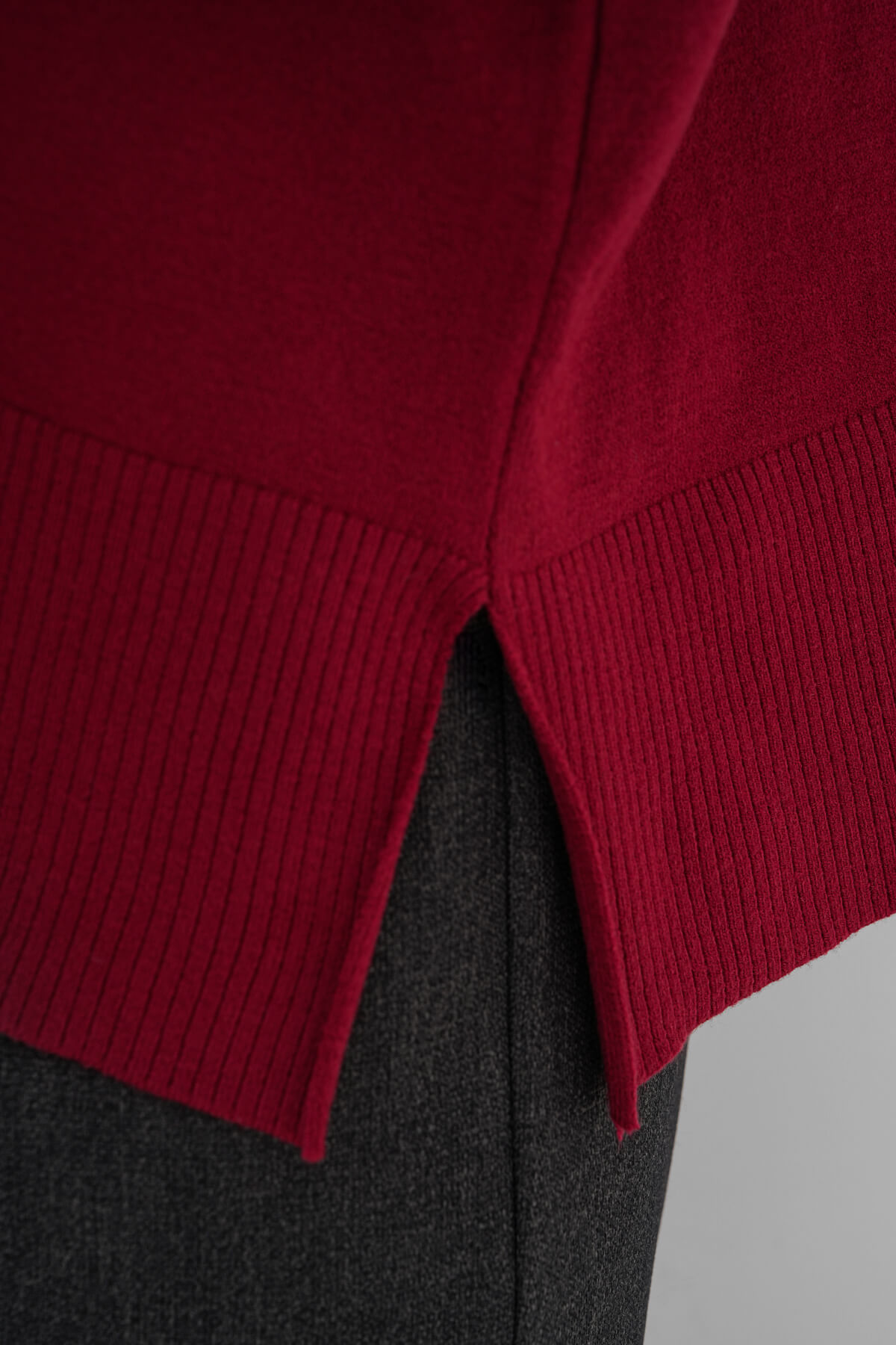 Triko Kazak MDG-25301 Bordo - 3