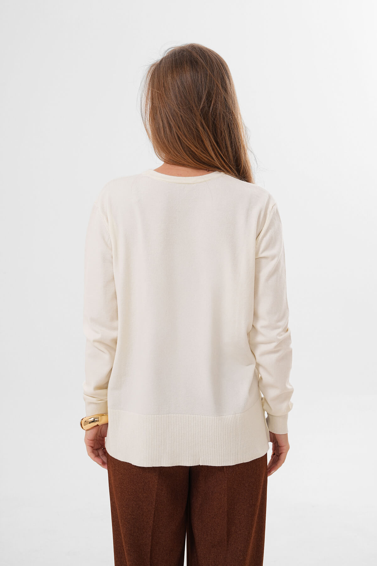 Triko Kazak MDG-25301 Ekru - 4