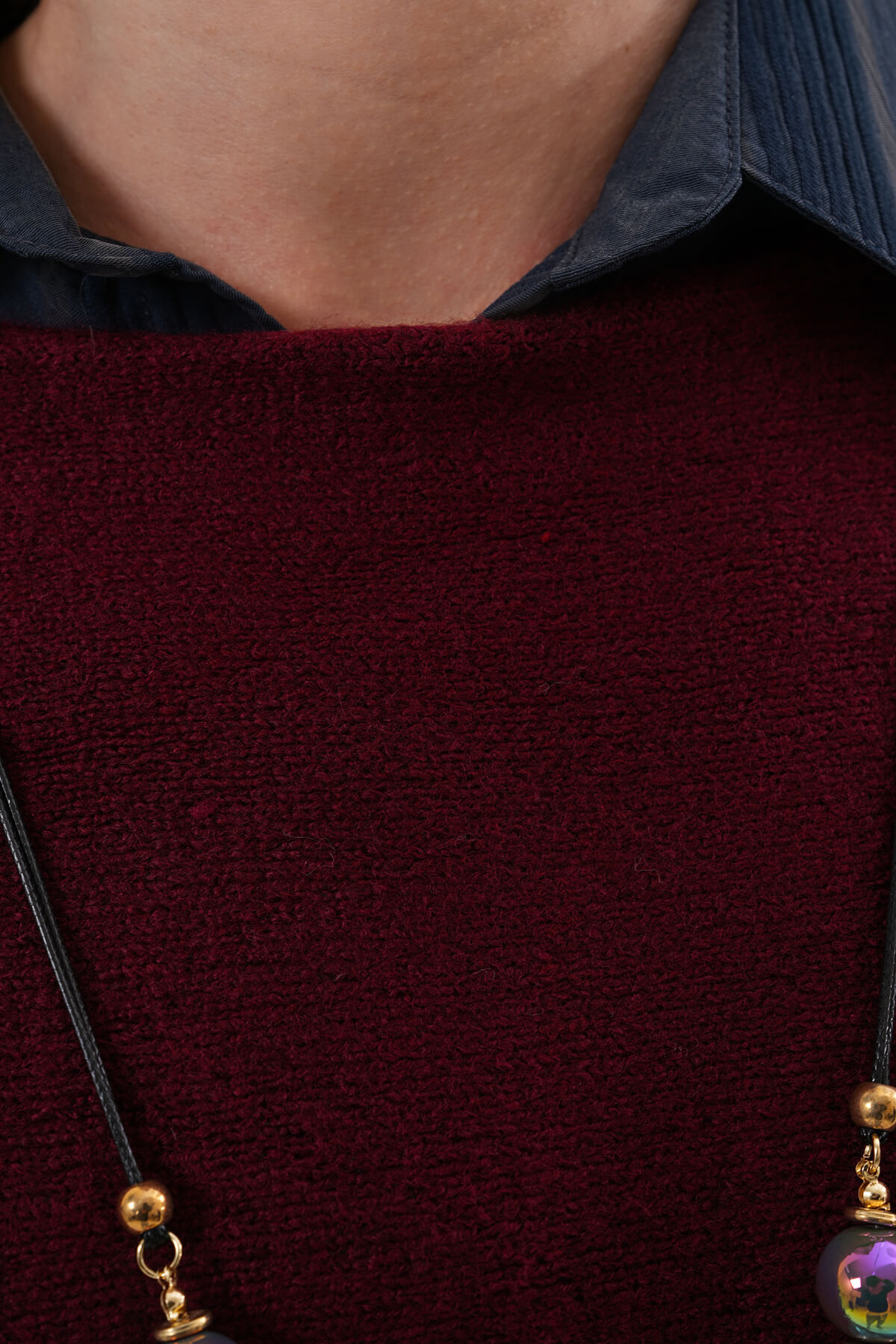 Triko MDG-1007 Bordo - 3